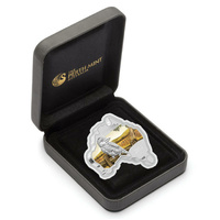 2012 1oz Kookaburra - Australian Map Shaped Silver Coin