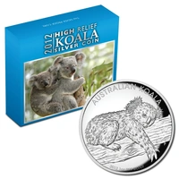2012 1oz Koala High Relief Silver Coin