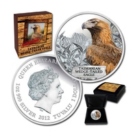 2012 1oz Tasmanian Wedge-Tailed Eagle Silver Proof Coin