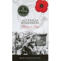 2012 - 20c Australia Remembers Merchant Navy