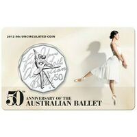 2012 50c 50th Anniversary of the Australian Ballet
