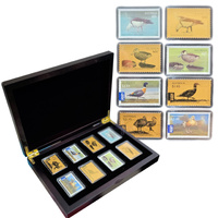 2012 Australian Waterbirds Gold Foil Stamp Set