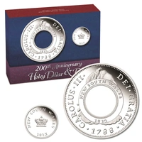 2013 1oz Holey Dollar & Dump - 200th Anniversary Silver Proof Coin Set
