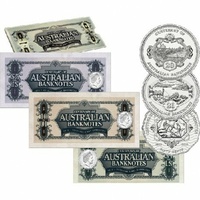 2013 - Centenary of Australia’s First Banknote - 3 Coin Set