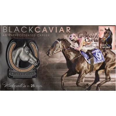 2013 Black Caviar - An Unprecedented Career Medallion PMC