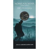 2013 $1 60th Anniversary Korean War
