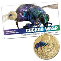 2014 $1 Bright Bugs Cuckoo Wasp