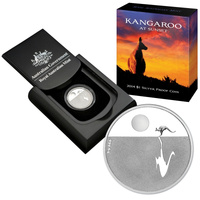 2014 $1 Kangaroo at Sunset Silver Proof