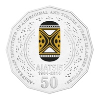 2014 - 50th Anniversary of AIATSIS Fifty Cents