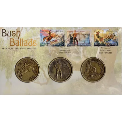 2014 Bush Ballards Banjo Patterson Medallion PMC