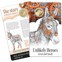 2015 $1 Unlikely Heroes - The Story of  Murphy the Donkey