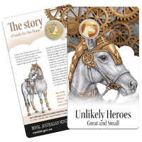 2015 $1 Unlikely Heroes - The Story of Sandy the War Horse