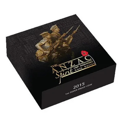 2015 $1 ANZAC Spirit 100th Ann 1oz 
