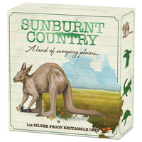 2015 1oz Sunburnt Country - Sweeping Plains Silver Proof Coin