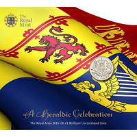2015 ¬£1 UK Royal Arms Coin