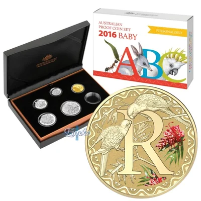 2016 Baby Proof Set - Personalised Letter "R" Alphabet Series
