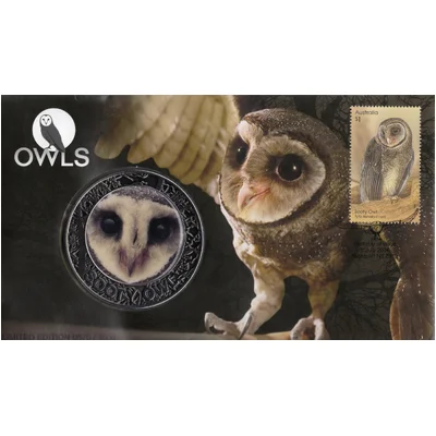 2016 Sooty Owl Medallion PMC