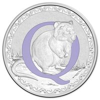 2017 Silver $1 - Proof Q - Alphabet Series