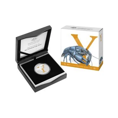 2017 $1 Silver Proof Y - Yabby Alphabet Series