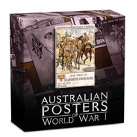 2017 1oz Australian Posters of WWI - Home League Silver Proof Coin