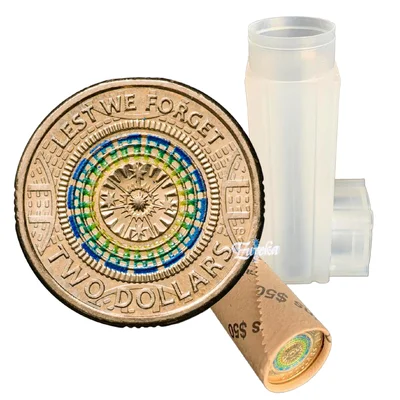 2017 $2 Lest We Forget Mosaic RAM Roll