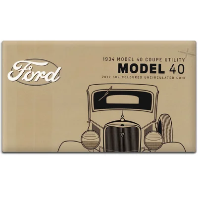 2017 50c Ford Model 40 1934 Coupe Utility