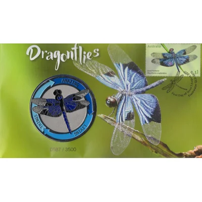 2017 Amazing Living Things - Dragonflies Medallion PMC