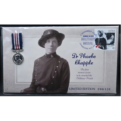 2017 Dr Phoebe Chapple: Women in War Medal PMC Impression