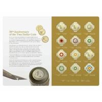 2018 $2 30th Anniversary of the $2 coin