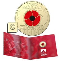 2018 $2 C Mintmark Armistice 