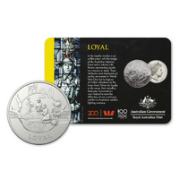 2018 20c Anzac Spirit - Loyal Carded Coin