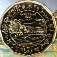 2018 Gold Coast 50c PNC - Only 7500 Made!