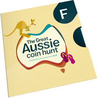 2019 $1 Great Australian Coin Hunt "F" - Individually Carded Coin