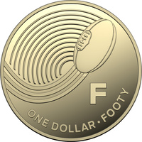 2019 $1 "F" Great Australian Coin Hunt