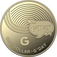 2019 $1 "G" Great Australian Coin Hunt