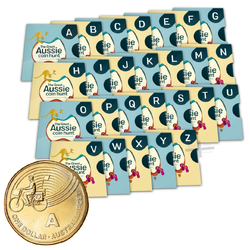 2019 $1 Great Australian Coin Hunt - Individually Carded Coins