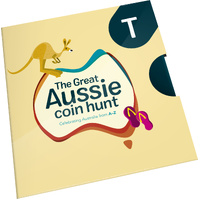 2019 $1 Great Australian Coin Hunt "T" - Individually Carded Coin