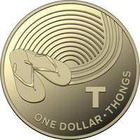 2019 $1 "T" Great Australian Coin Hunt