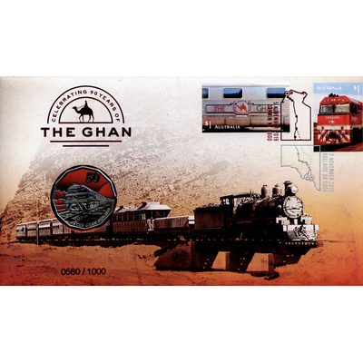 2019 50c PNC The Ghan
