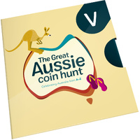 2019 $1 Great Australian Coin Hunt "V" - Individually Carded Coin