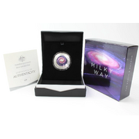 2021 $5 Milky Way 1 oz Domed Silver Proof Coin