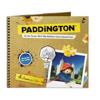 2019 50p Paddington Bear Brilliant UNC