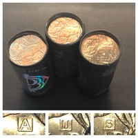 2019 "A U S" Mintmark $1 Coin ROLLS
