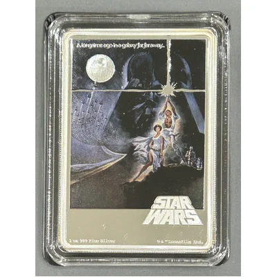 2020 1oz Silver - Star Wars - A New Hope 40th Anniversary Coin