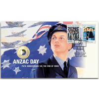 2020 $2 Anzac Day - 75th Anniversary of the end of WWII PNC