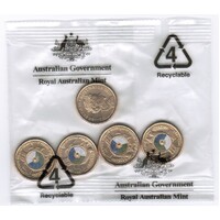 2020 $2 RAM Bag-5 Coins-Commemorates 75 Years Since The End Of Second World War