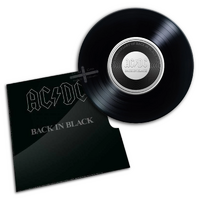 2020 20c AC/DC - Back in Black Carded Coin