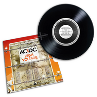 2020 20c AC/DC - High Voltage Carded Coin