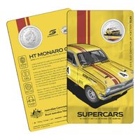 2020 50c 60 Years of Supercars - 1970 Holden HT Monaro GTS 350 - Norm Beechy