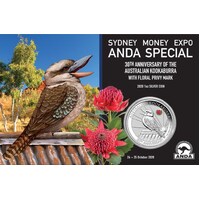 2020 $1 Sydney ANDA Australian Kookaburra